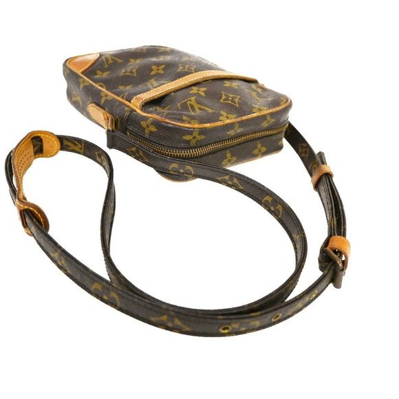 LOUIS VUITTON Danube Shoulder Bag Monogram Leather Brown France M45266 - Picture 13 of 16